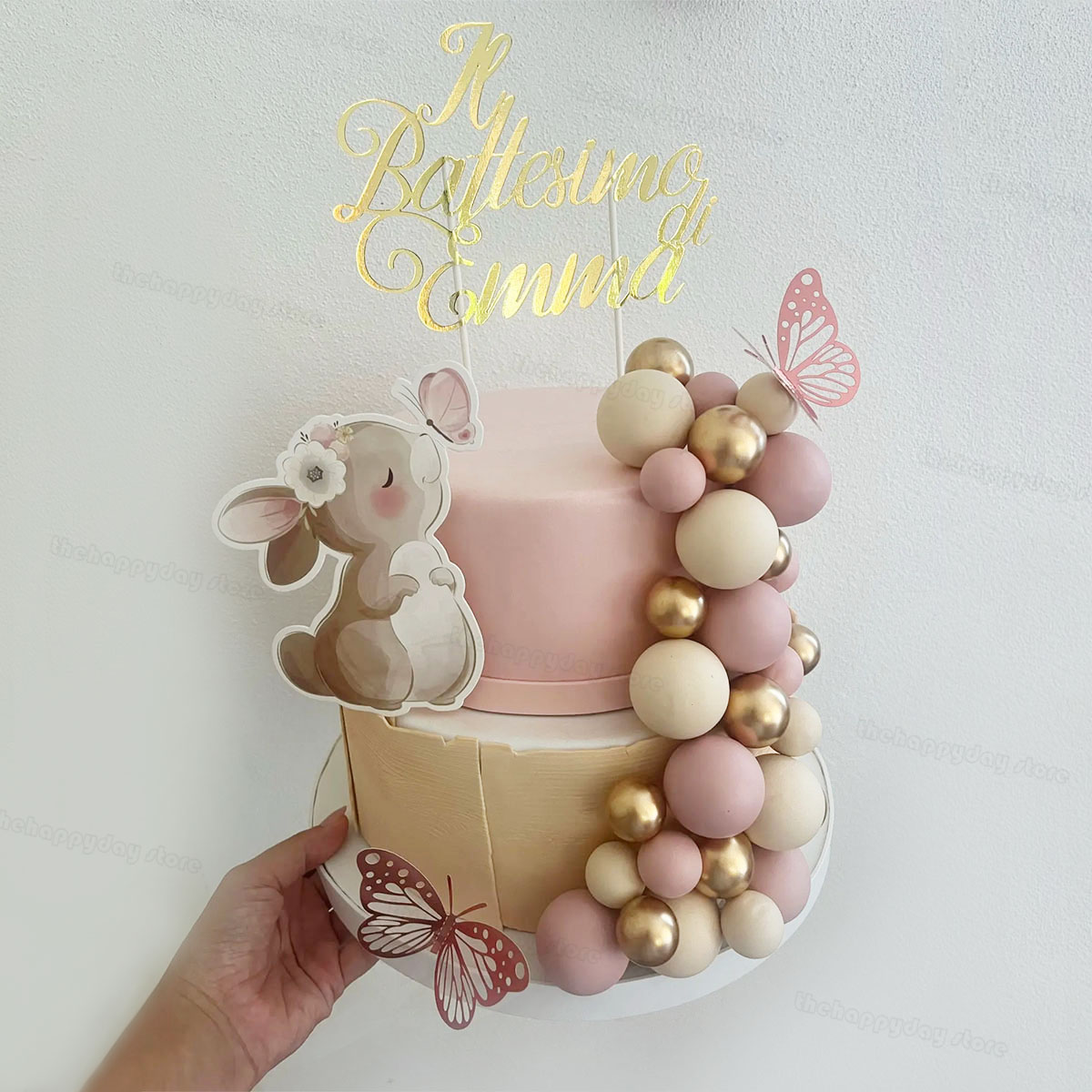 Baby Products Lotion - 1 Takım Tavşan Krem Altın Toplar