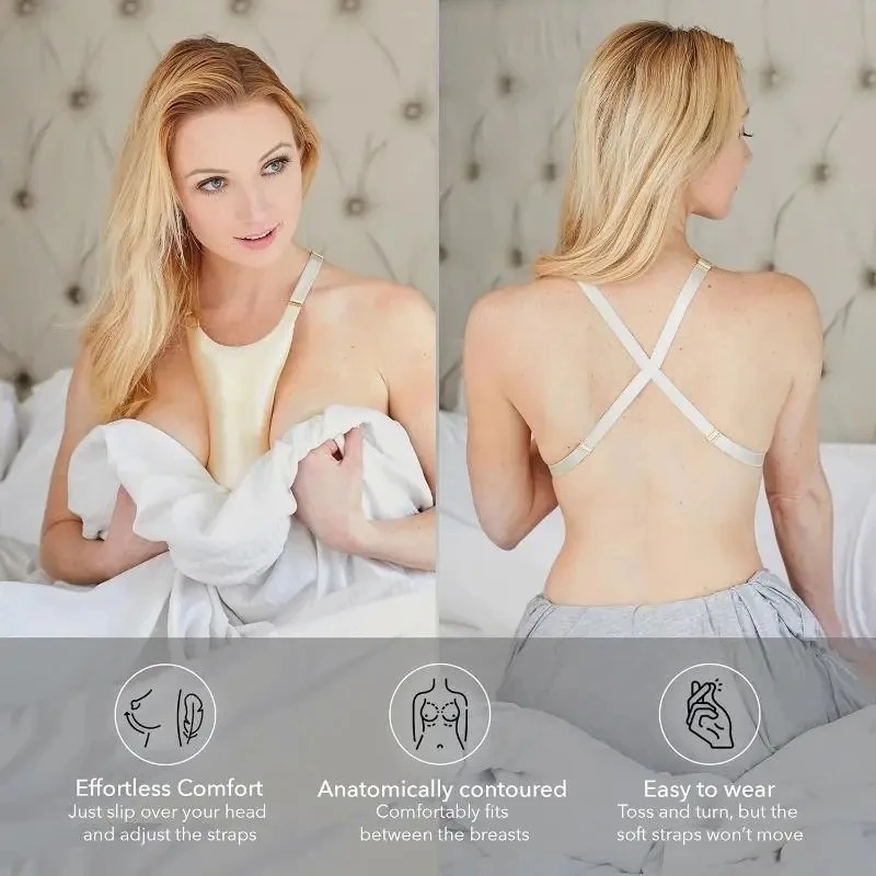 Nursing Pillow Breastfeeding - Kırışıklık Önleyici Göğüs Yastığı, Yan Yatışta