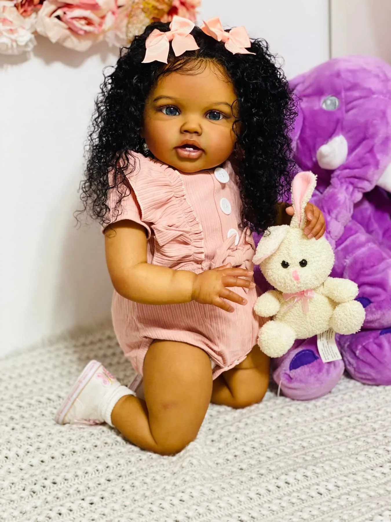 Baby Products For Curly Hair - 24 inç Yeniden Doğmuş Bebek Yürümeye