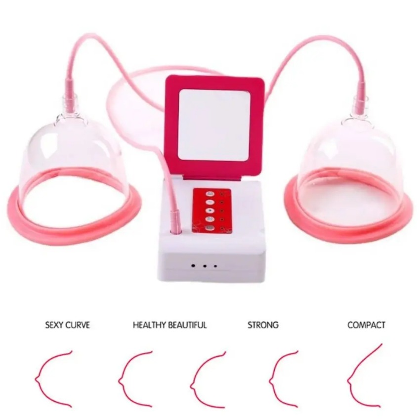Breast Pump - Elektrikli Göğüs Masaj Cihazı Büyütme Vakum