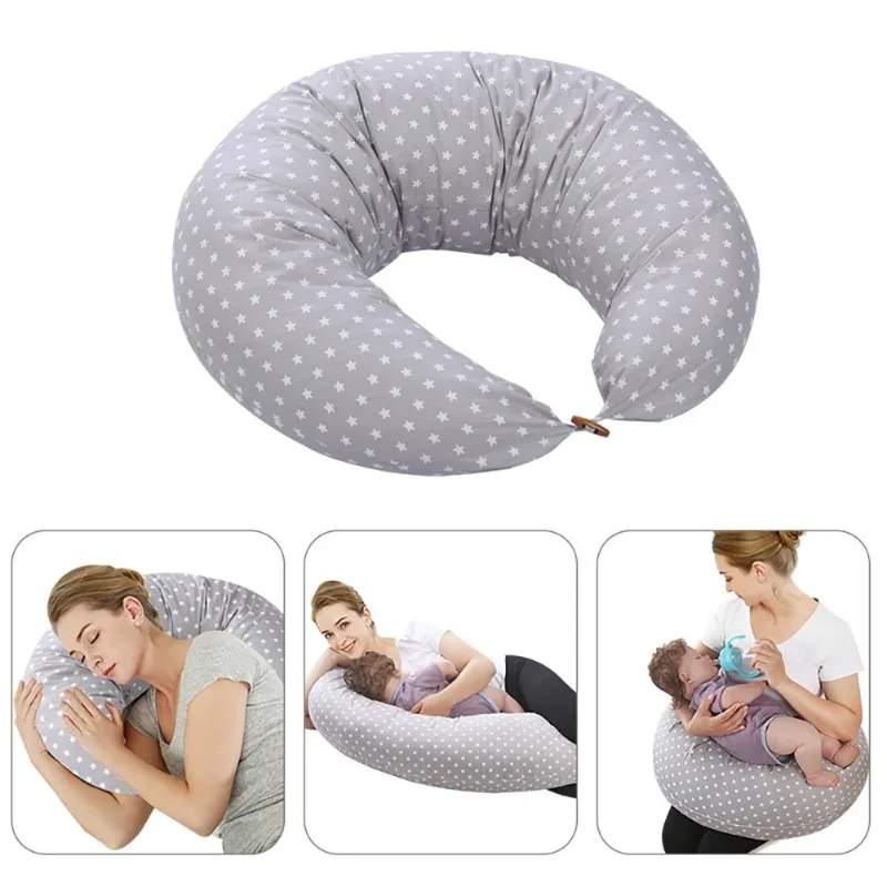 Nursing Pillow Breastfeeding - Klasik Emzirme Yastığı Çok Fonksiyonlu Hilal