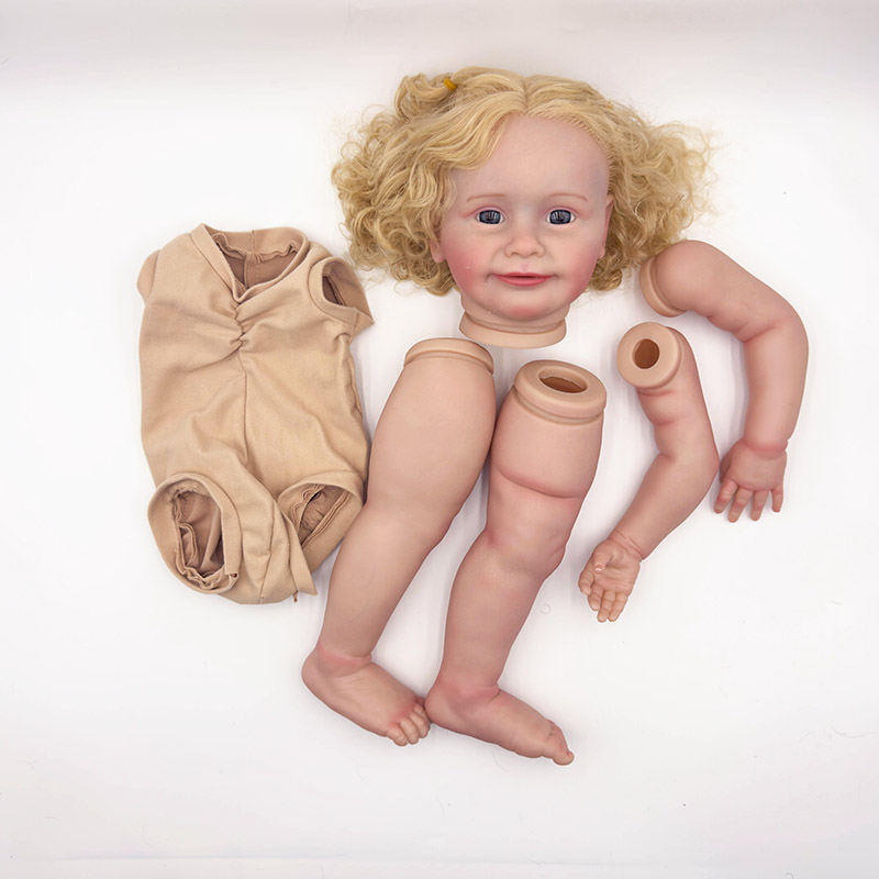 Baby Products For Curly Hair - NPK 24''Bitmemiş Bebek Parçaları Zaten Boyalı