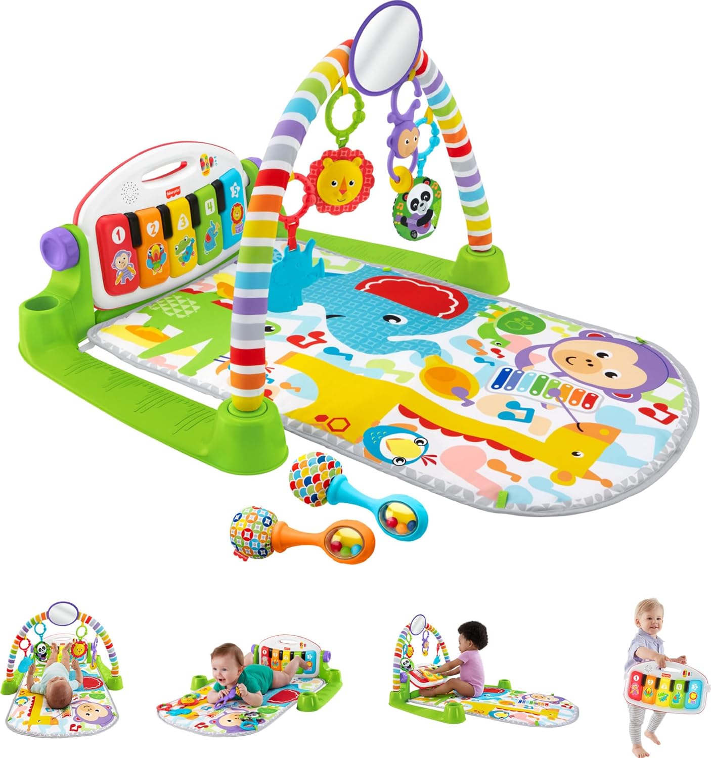 Play Mat - Yenidoğanlardan yürümeye başlayan çocuklar için yumuşak