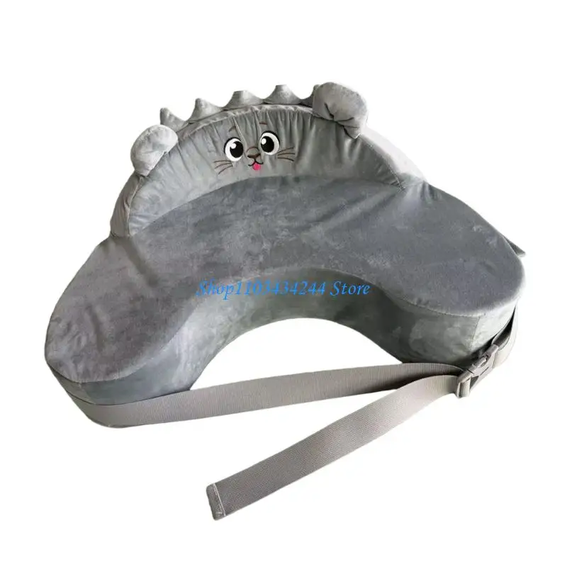Nursing Pillow Breastfeeding - Geniş Mercan Emzirme Yastığı Hafızalı Köpük