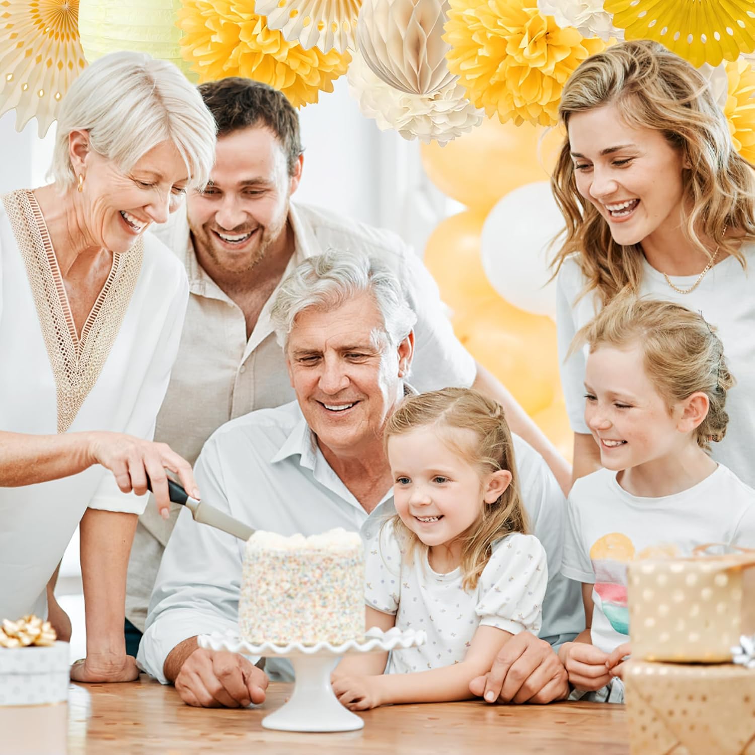 Sarı Parti Süsleri Sarı ve Kre - Baby Products Lotion incelemesi ve fiyatı