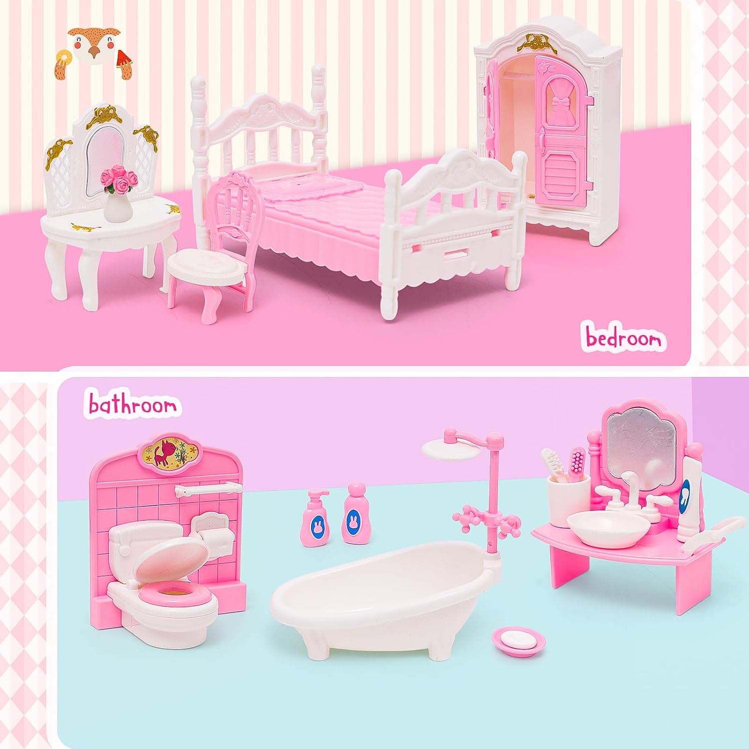 1:12 Ölçekli Oyuncak Bebek Evi - Baby Products Lotion incelemesi ve fiyatı