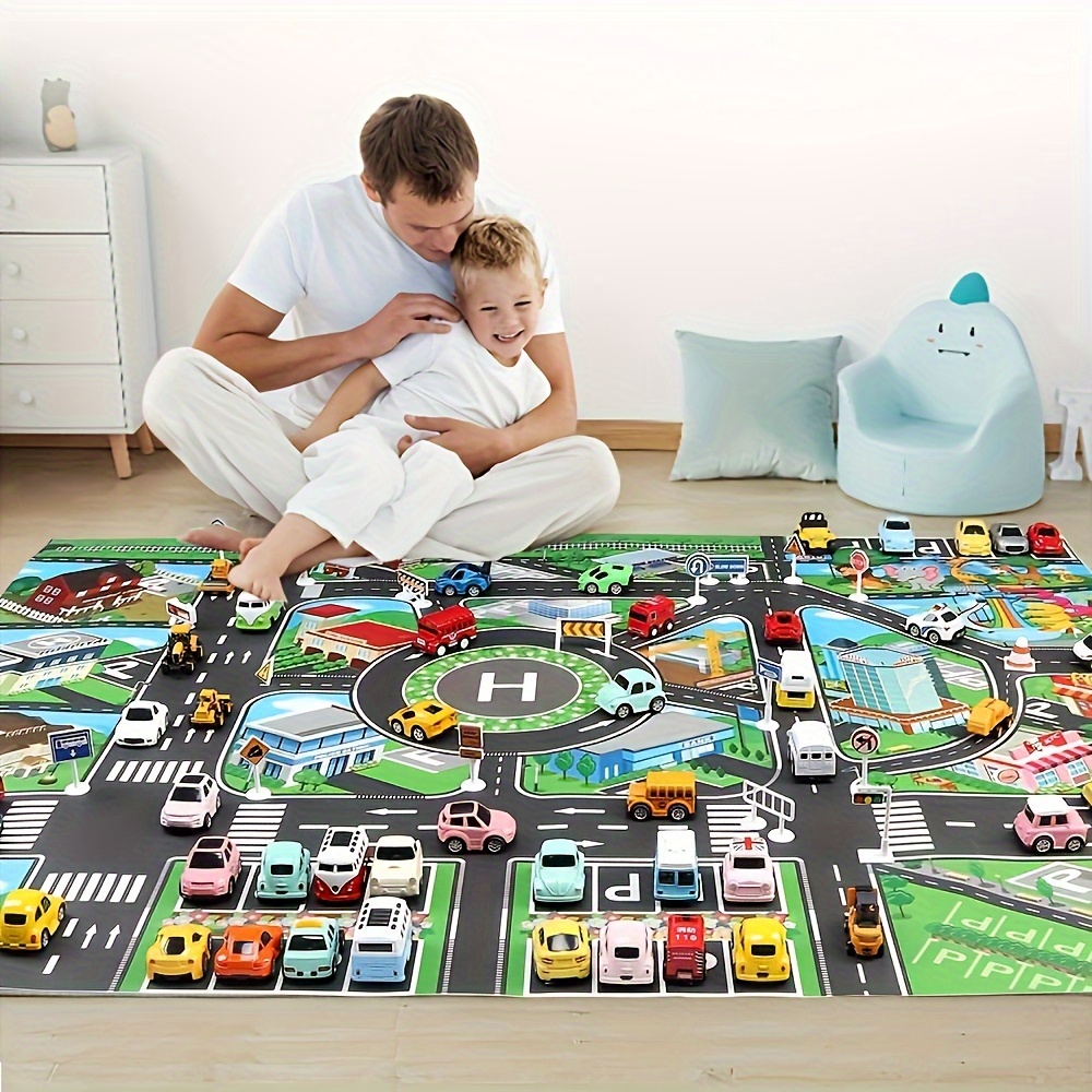 1 adet, şehir trafik oyun matı - Play Mat incelemesi ve fiyatı