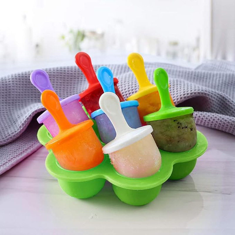 1 adet 7 Bölmeli DIY Dondurma  - Baby Products Lotion incelemesi ve fiyatı